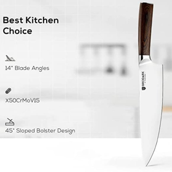 BRODARK - 6 pc PROFESSIONAL CHEF KNIVE SET - Picture 2 of 6
